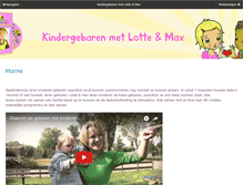 Tablet Screenshot of gebarenwebwinkel.nl